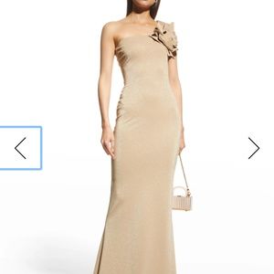 Chiara Boni one shoulder gown